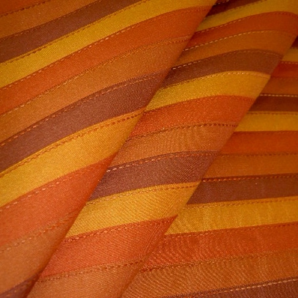 2.625 Yards Channeled Stripe Fall Decor Fabric Color TE45